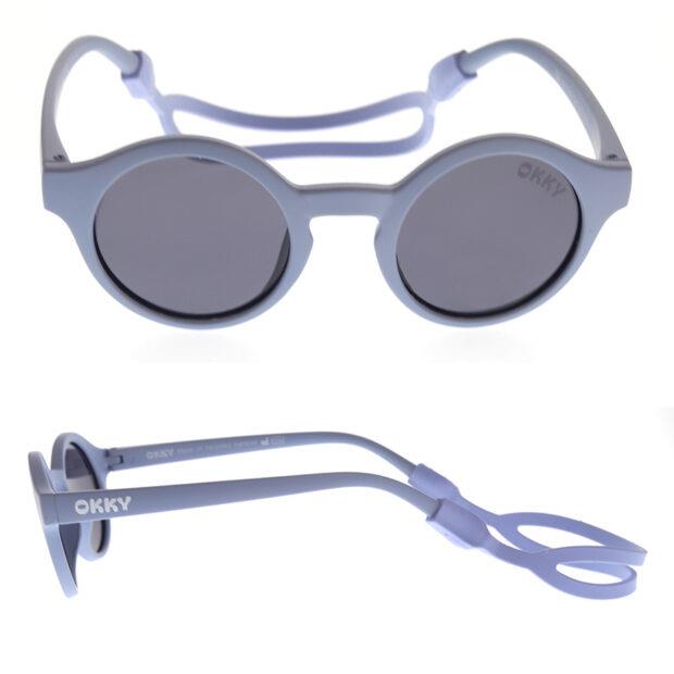 Okulary przeciwsłoneczne OKKY light blue 1,5-3 lat