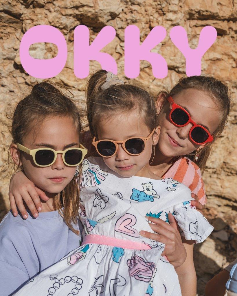 Okulary przeciwsłoneczne OKKY black 3-9 lat - obrazek 6