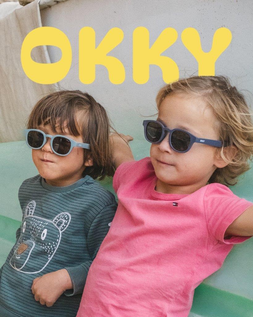 Okulary przeciwsłoneczne OKKY black 3-9 lat - obrazek 5