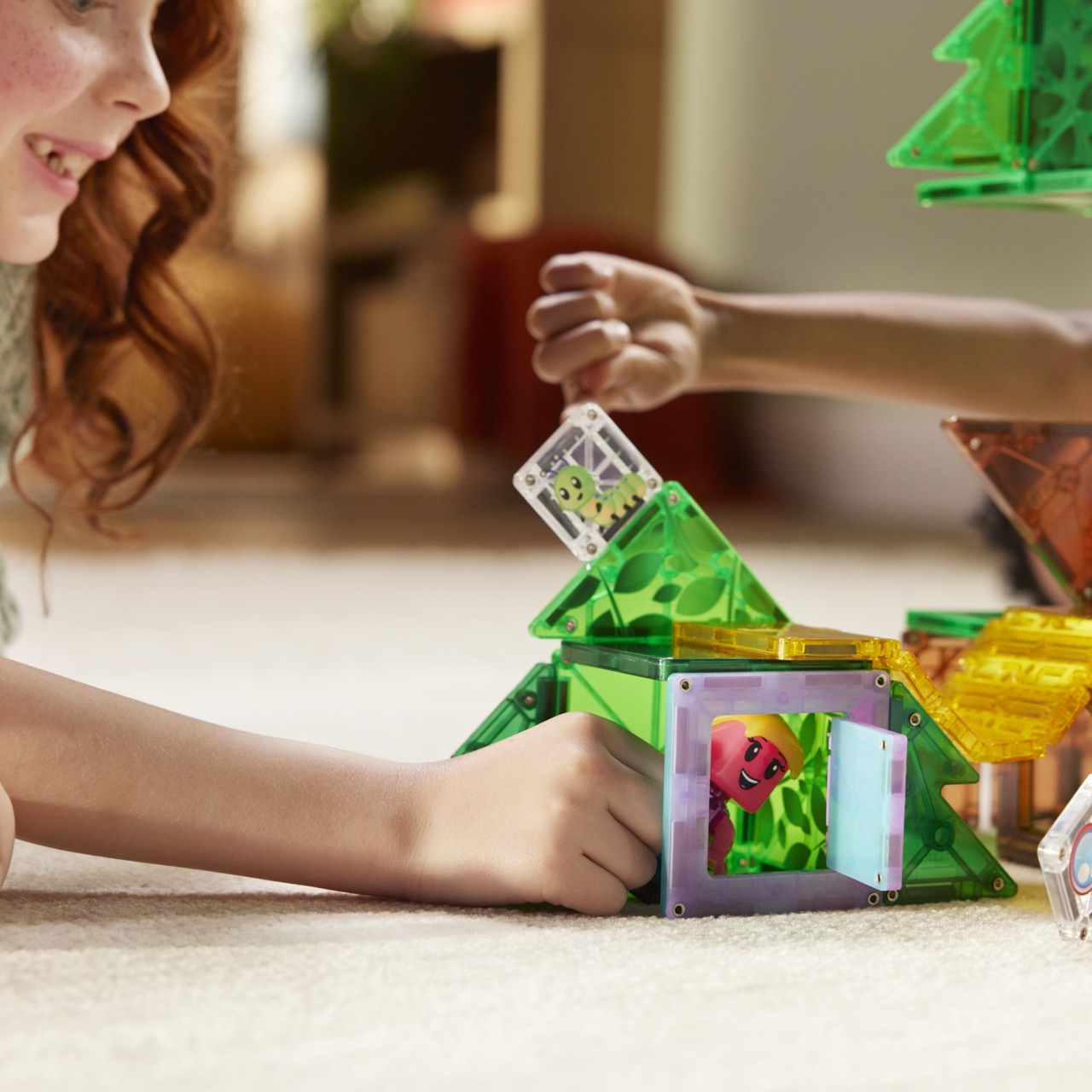 Klocki Magnetyczne Tree Top Adventure 42 el Magna-Tiles